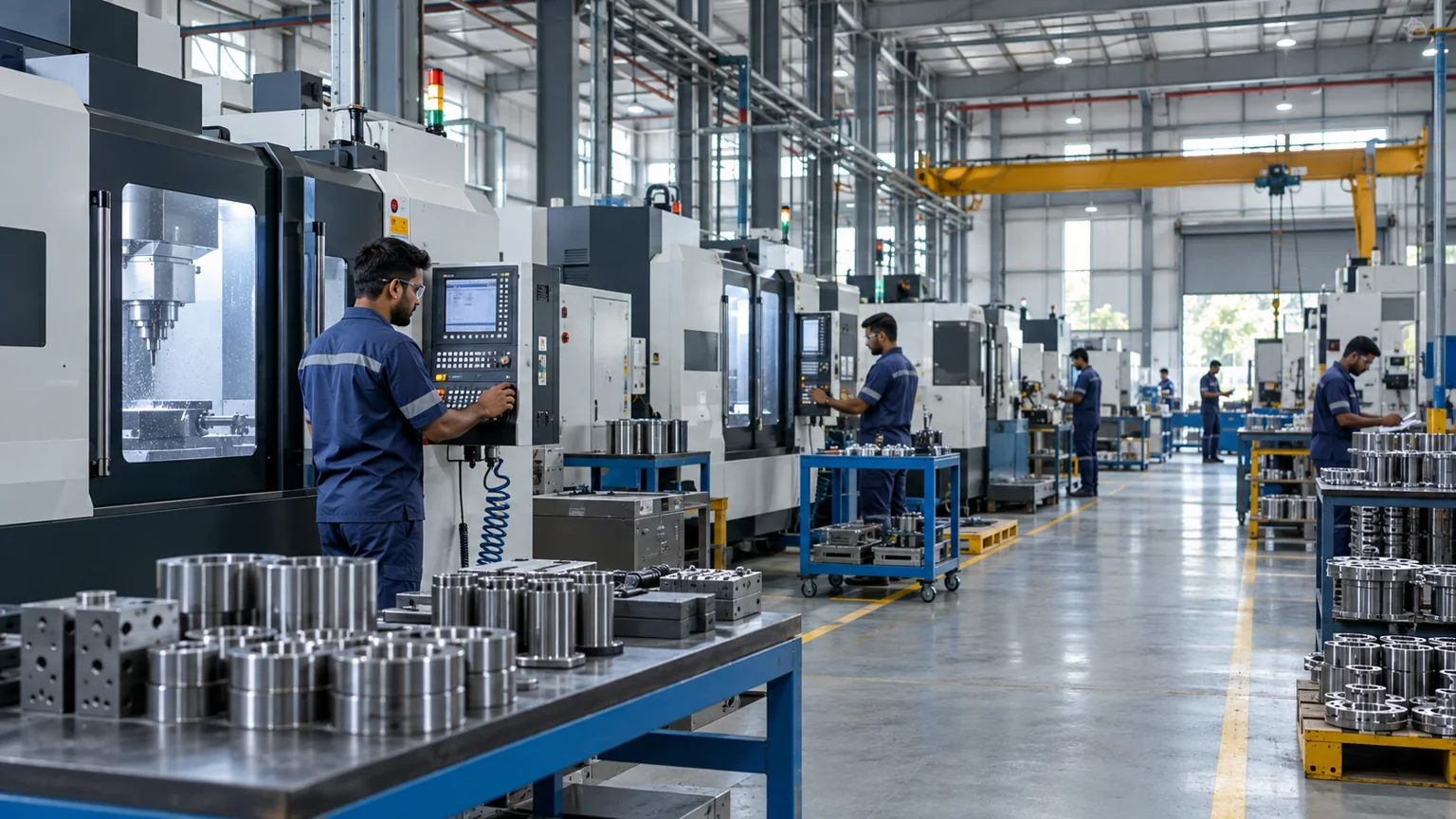 Illustrative advanced manufacturing facility